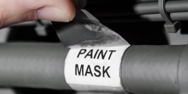 Paint Mask Labels HellermannTyton