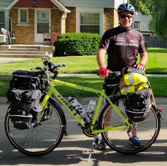 Mike and bike
