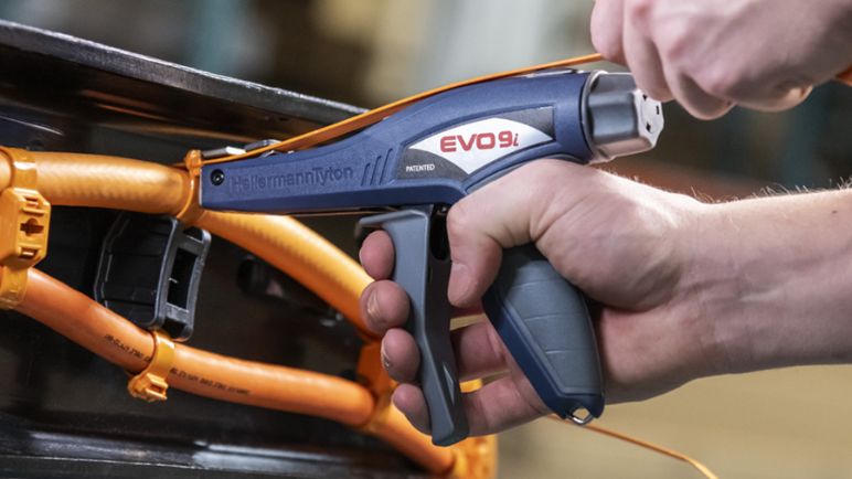 evo manual cable tie tool