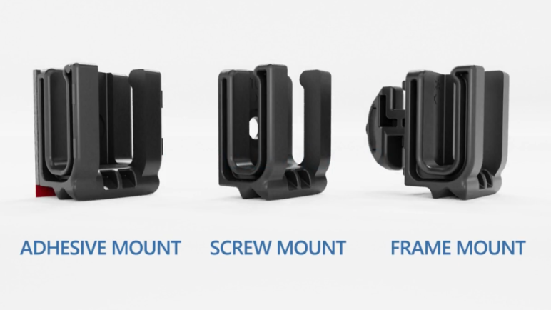 cradle mount mounting options