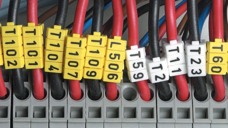 Pre-printed Wire Labels