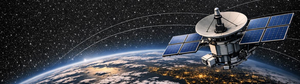 satellite above earth