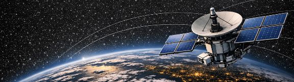 satellite above earth