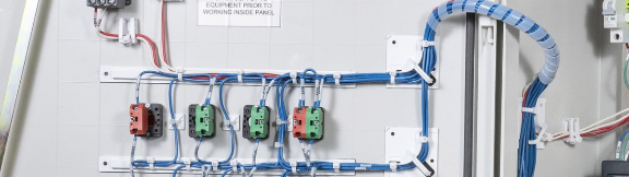 control panel cable management
