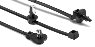 Blind Hole Mount Cable Ties - HellermannTyton